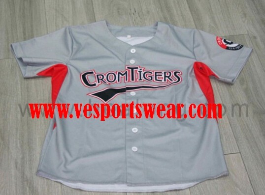 New custom mens baseball jersey