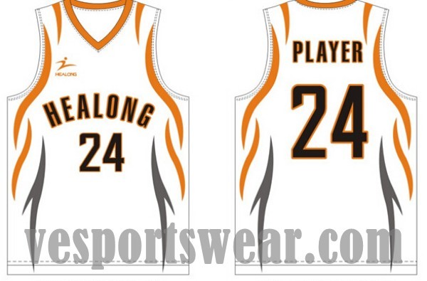 100% polyester basketball jersey