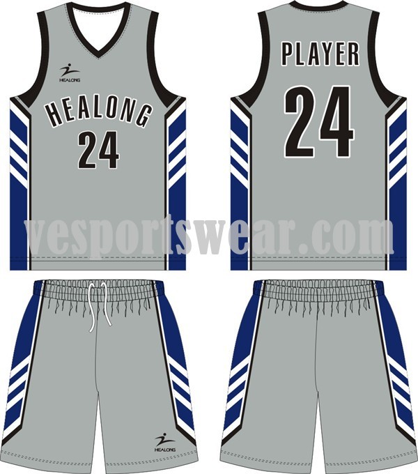New design sublimation basketball jerseys kit