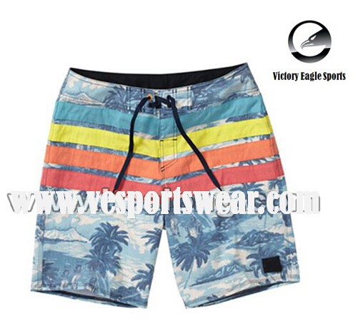 rainbow mens custom board shorts