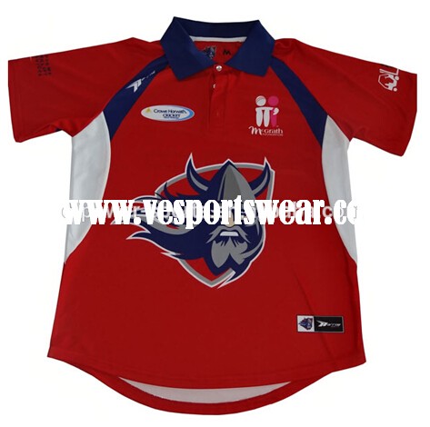 2014 custom cricket jerseys made in China