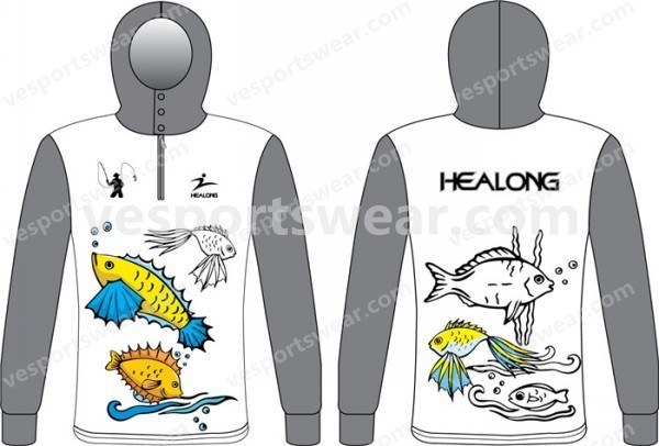 custom design tournament fishing jerseys