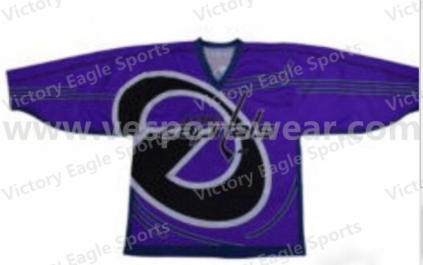 club team digitally sublimated ice hockey jersey