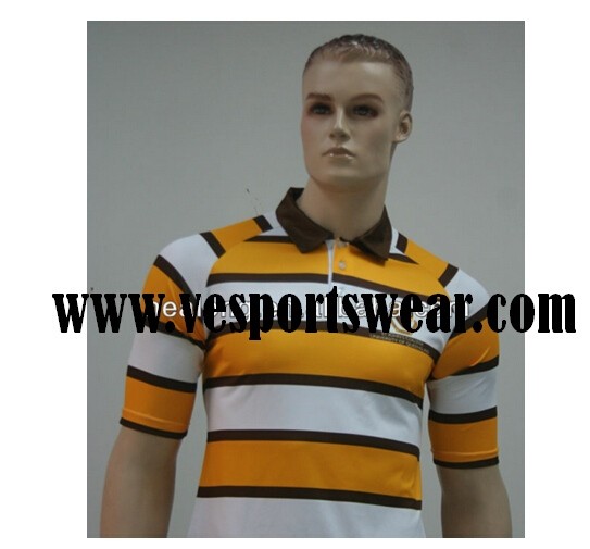 custom sublimation multicolored polo shirt design