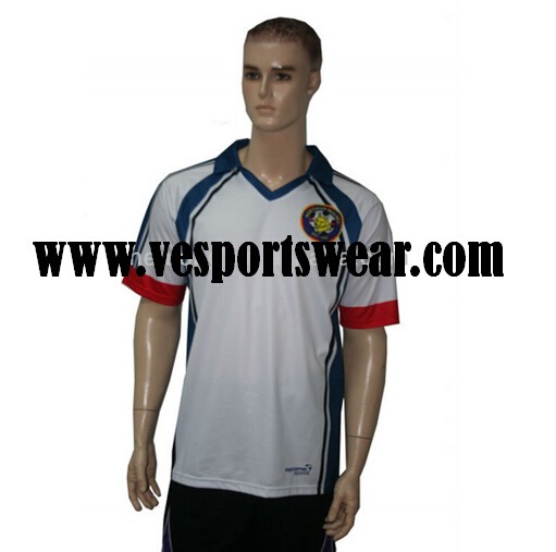 100% polyester sublimaion soccer uniform quick dry