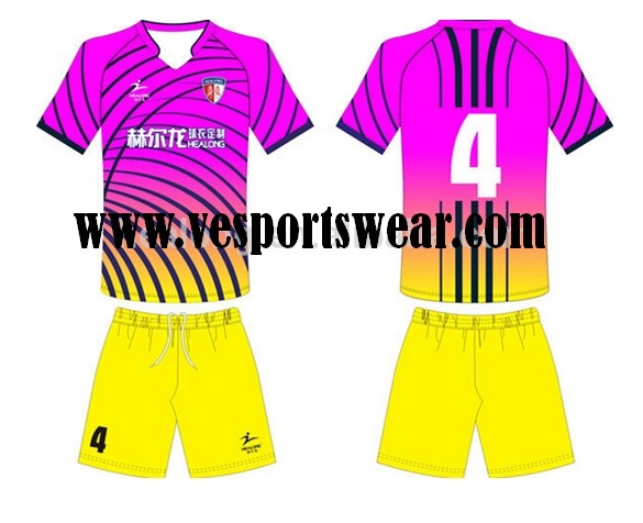 2015 quick dry soccer wear soccer jersey