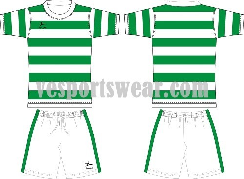 New design 100% polyester football uniform