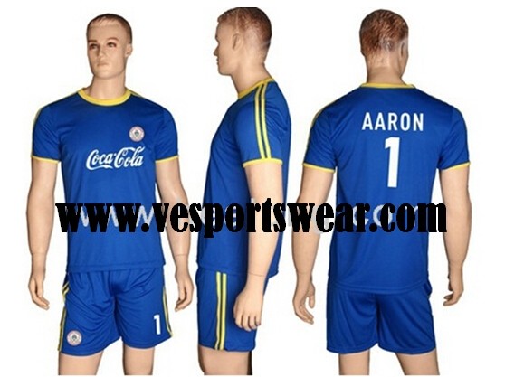 Wholesale fashion sublimation soccer kit