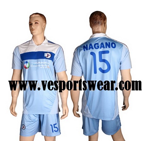 hot sale soccer uniform shirt for  2014