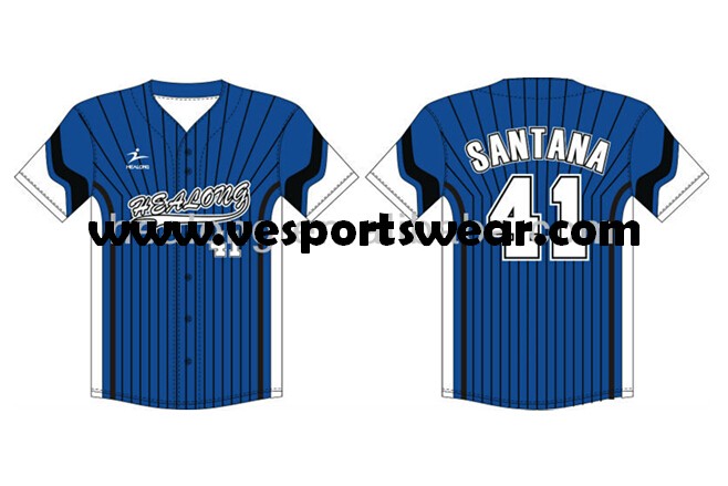 All over printing softball uniform with own design