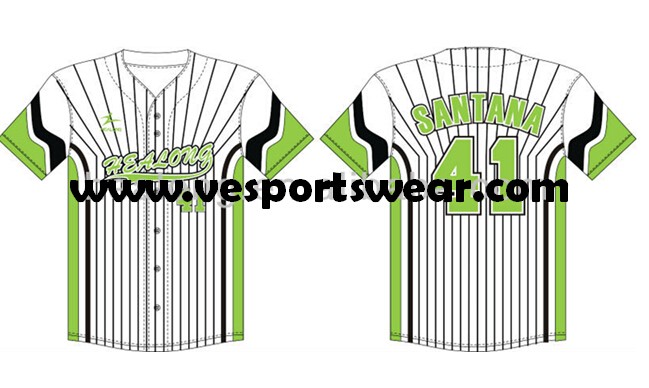 polyester dry fit softball jersey