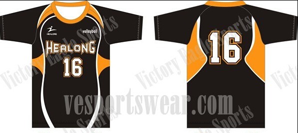 wholesale sublimated volleyball uniforms/jerseys