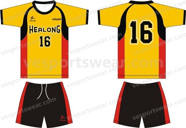 custom top quality volleyball sports uniform