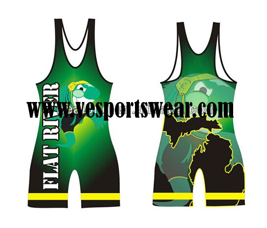 fashion custom wrestling singlets