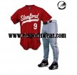 Plain sublimated custom blue baseball shirt jersey