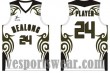 Basketball jersey with logo design