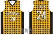 Basketball wearing custom logo design jersey