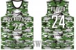 Sublimation customized basketball jersey