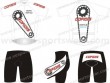 Customized sublimated cycling wears in china