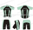 Short sleeve cycling jerseys made by polyester