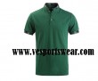 men formal striped short sleeve polo shirts