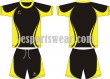 100% Polyester sublimation soccer uniform