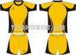 100% Polyester sublimation soccer uniform