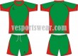 2014 100% Polyester sublimation soccer uniform