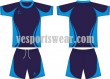Team soccer uniform with sublimation