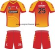 new design beautiful soccer jersey and shorts