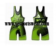 sublimation spandex wrestling singlet