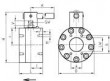 SAE J518 flange high pressure ball valve