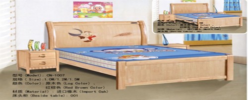2012 New Wooden Children Bed CN-1007