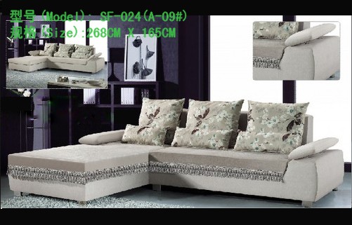 2012 Newest moder fabric sofa SF-024