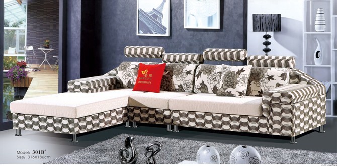 Modern Section Frabic Sofa