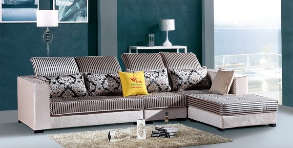 Stripe contracted sofa1300B