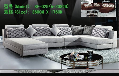 modern sectional fabric sofa SF-029