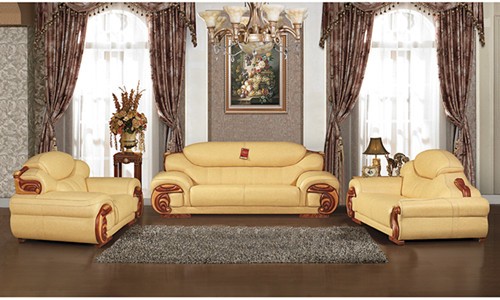 European Style Top selling Genuine Leather Sofa