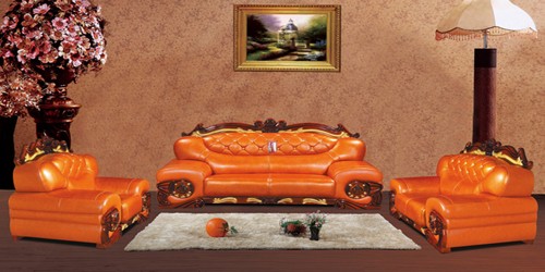Function chaise leather sofa SF-031