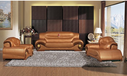 Genuine Leather Sofa,SF-913