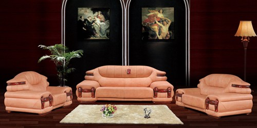classic leather sofa SF-032
