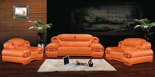 modern leather home sofa SF-034
