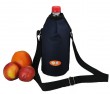 Wine/bottle picnic cooler bag/dark blue