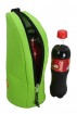 Wine/bottle picnic cooler bag/green