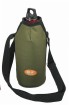 Wine/bottle picnic cooler bag/olive green