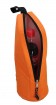 Wine/bottle picnic cooler bag/orange