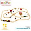 83pcs Railway Playing Set