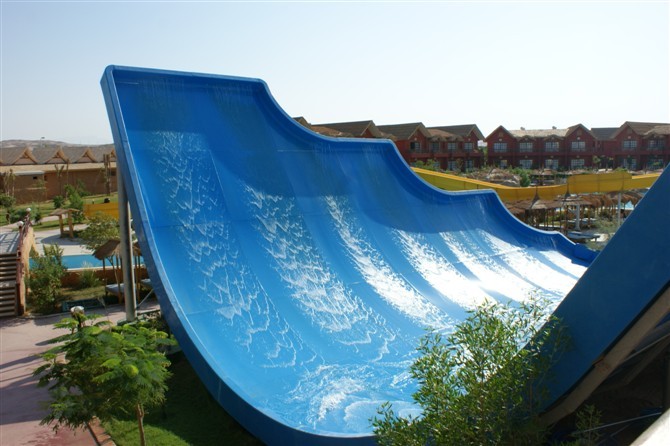 water park water slide