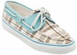 womens plaid boat shoes