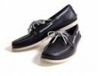 leather boat shoes